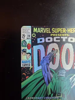 Doctor Doom (Borderless Foil) (#0394) NM Marvel Super Heroes MTG Card - Image 3