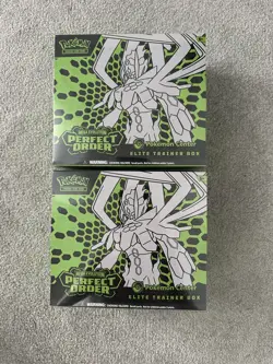 2x Pokemon Perfect Order Pokemon Center PC ETB Elite Trainer Box SEALED - Image 1