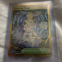 Pokemon TCG Jamming Tower Destined Rivals 243/182 Uncommon Reverse Holo - Image 1