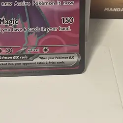Pokemon Mismagius 112/094 Full Art Phantasmal Flames - Mint Condition - Image 4