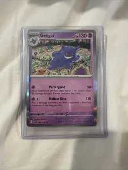 Pokemon Gengar TCG Holo Rare Card 094/165 Scarlet & Violet 151 - Image 1