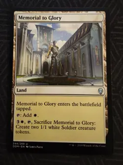 mtg memorial to glory dominaria - Image 1