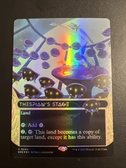 Foil - Thespian's Stage (0044) (Borderless) - 44 / NM / English MTG - Image 1