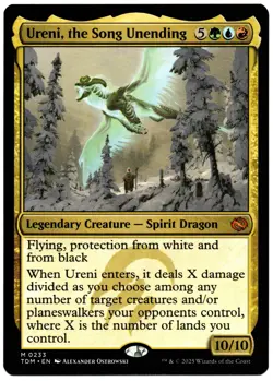 Ureni, the Song Unending #0233 (TDM) Tarkir: Dragonstorm Mythic MTG - Image 1