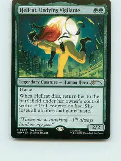 Hellcat, Undying Vigilante - P6 - MTG - Standard Showdown Promos (SSP) - Image 1