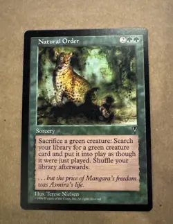 MTG Visions Natural Order Unplayed NM NM+ Magic The Gathering - Image 1
