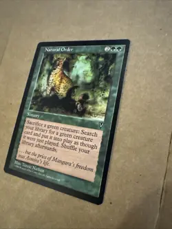 MTG Visions Natural Order Unplayed NM NM+ Magic The Gathering - Image 2