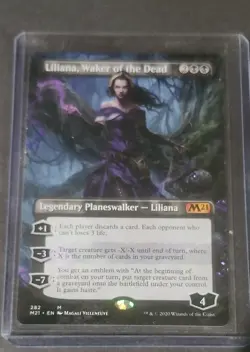 Liliana, Waker of the Dead (Borderless) Core Set 2021 Regular - Image 1