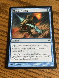 MTG Mental Misstep - New Phyrexia #38 - Image 1