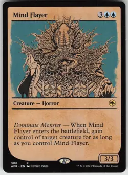 Mind Flayer (Showcase) 308 Adventures in the Forgotten Realms MTG NM - Image 1