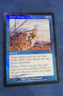 Brain Freeze Foil Scourge MTG - Image 1