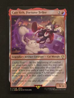 Cait Sith, Fortune Teller (Surge Foil) Commander: Final Fantasy Foil - Image 1