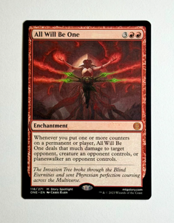 All Will Be One | #118 | Phyrexia MTG | NM | Story Spotlight | *FREE SHIPPING* - Image 1