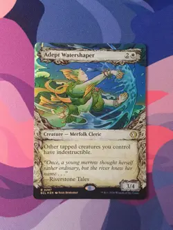 Adept Watershaper - Foil Showcase | *% Off 2+ | Lorwyn Eclipsed | NM | MTG - Image 1