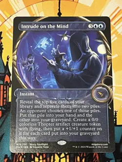 Intrude on the Mind [Murders at Karlov Manor] Showcase Mythic MtG - Image 1