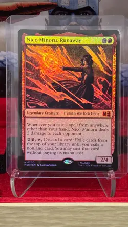 MTG Marvel Super Heroes Nico Minoru, Runaway Foil M 0700 - Image 1