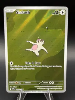 Slakoth 212/191 Sv08 Surging Sparks Illustration Rare Full Art Holo - Mint - Image 1