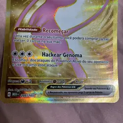 Pokemon 151 Mew EX 205/165 Jumbo Card TCG Brazilian - Image 2