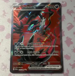 Yveltal EX 105/088 Ultra Rare Full Art Holo EN 2014 210HP - Image 1