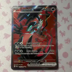 Yveltal EX 105/088 Ultra Rare Full Art Holo EN 2014 210HP - Image 3