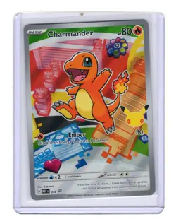 Charmander 038 Holo Promo ME: Mega Evolution Promo Pokemon Near Mint - Image 1