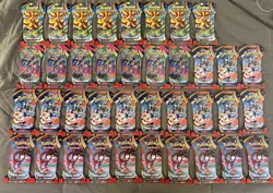 Pokemon TCG Chaos Rising Sleeved Booster Packs Sealed Lot of 38 - Image 1