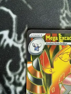 Mega Excadrill EX 103/084 Holo Rare Pitch Black Mint PACK FRESH - Image 2
