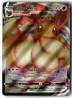 Eevee VMAX ⭐ SWSH087 Holo Promo Sword & Shield Promo Pokemon NM - Image 1