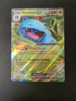 Venusaur Ex 3/165 Holo Double Rare NM | Pokemon Scarlet & Violet 151 - Image 1