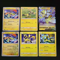 Pokemon Zeraora x15 Card Lot Bundle - Image 1