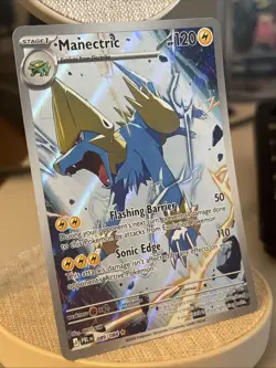 Pokemon TCG Manectric IR 089/084, Pitch Black, New Set, Fast Shipping - Image 2