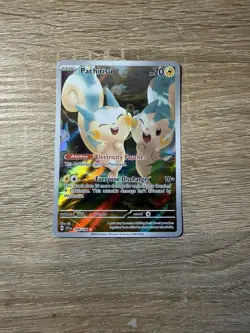 Pachirisu 208/198 Illustration Rare Scarlet & Violet Pokemon Holo Near Mint - Image 2