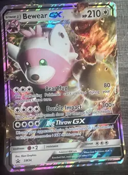 91X Bewear GX - (Black Star Promos) SM34 Jumbo Cards Holo Bulk lot - Image 1