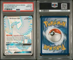 2019 Pokemon Hidden Fates Shiny Vault Articuno GX #SV54/SV94 Holo - PSA Grade 10 - Image 3