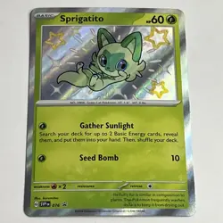 Sprigatito - Shiny Scarlet & Violet Promo - NM 076 - Pokemon TCG - Image 1