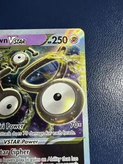 Unown VSTAR 066/195 Holo - Pokemon Silver Tempest NM - Image 3