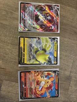 11 Rare Holographic Collectible Pokemon Cards Near Mint Condition - Image 4