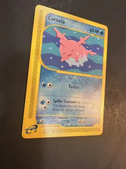 2002 Pokemon Expedition Corsola 102 /165 base - Image 2