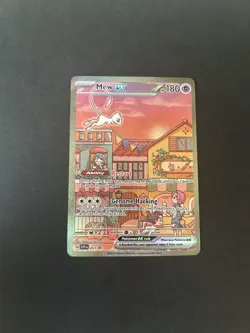 The Pokemon Company Mew ex 053 SVP Promo Full Art Holo 180 HP English 2023 - Image 2
