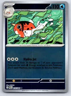 Seaking 014/084 Uncommon Pitch Black Pokemon Reverse Holo Near Mint - Image 1