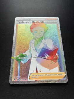 Pokemon: Professor's Research (Rainbow) 209/202 Secret Rare Sword & Shield Base - Image 2