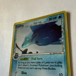 Pokemon TCG Latios 12/110 Holon Phantoms Delta Species 80 Holo Rare - LP - Image 2