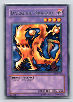 Darkfire Dragon - LOB-EN019 - Rare - Yugioh - Image 1