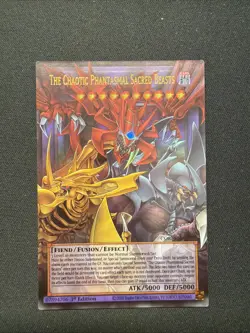 The Chaotic Phantasmal Sacred Beasts Overframe Ultra Rare CORI-EN029 Yu-Gi-Oh! - Image 1