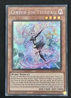 YuGiOh! TCG - Centur-Ion Trudea - MP24-EN144 - Pris Secret Rare - 1st Edition NM - Image 1