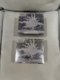 Pitch Black Pokemon Center Elite Trainer Box ETB Lot of 2 - Image 1