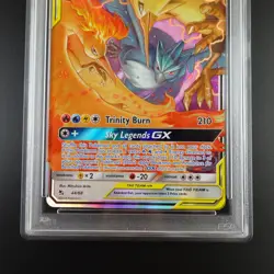 PSA 10 Moltres Zapdos Articuno 44 Pokemon Hidden Fates Holo Graded Card - Image 3