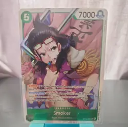 One Piece CCG Smoker (030) OP10-030 Super Rare Royal Blood Foil - Image 1