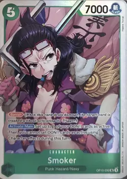 One Piece Royal Blood Foil Smoker (030) OP10-030 SR NM - Image 1
