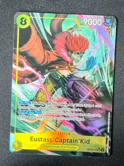 Eustass "Captain" Kid (OP10-112 SR) Parallel/Alt ENGLISH - One Piece - Image 1